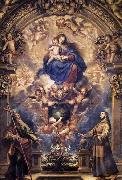 Francisco Rizi Virgin and Child with Sts Philip and Francis oil painting